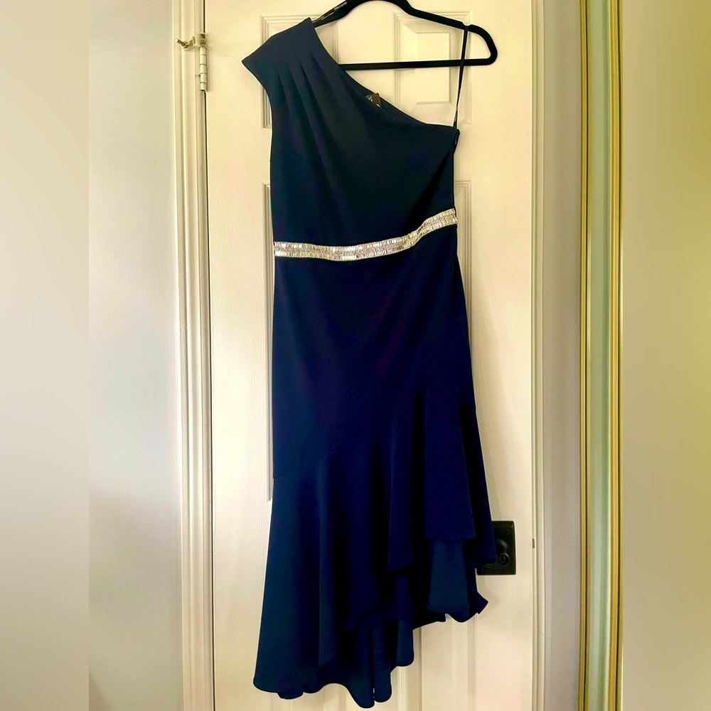 Frank Lyman Navy Cocktail Dress NWOT
